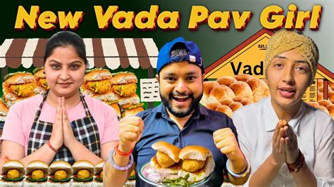 New Vada Pav Girl Viral Vada Pav Girl Delhi Vada Pav Viral Food