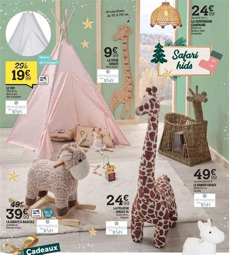 Promo Le Tipi La Toise Girafe La Suspension Campagne La Girafe à