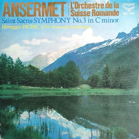 Vinyl London Decca Japan S Ansermet Osr Saint Saens