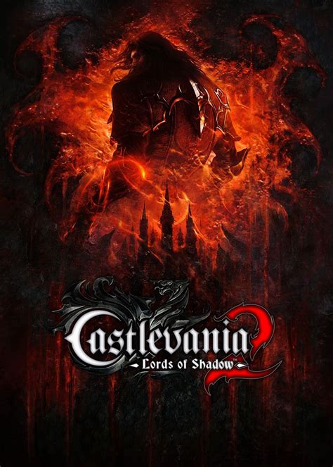 The Cover Art For Castlevanin Lords Of Shadow 2 With An Image Of A Demon