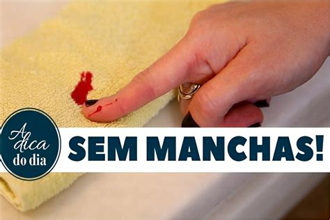 Como Tirar Manchas De Sangue Das Roupas Sem Ter Que Esfregar