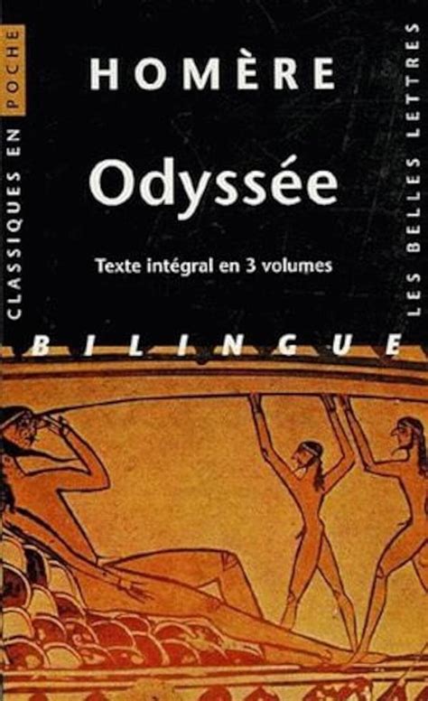 Homere Odyssee Volumes Sous Coffret Version Integrale Classiques