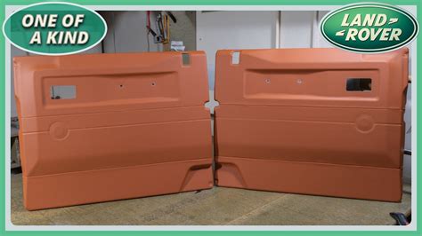 How Change The Door Card Colour Land Rover Defender Interior Part 3