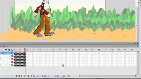 TutorialKU Cara Membuat Animasi Orang Berjalan Dengan Adobe Flash Pro