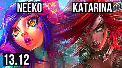 Neeko Vs Kata Mid 8 0 6 67 Winrate Legendary Kr Master 13 12