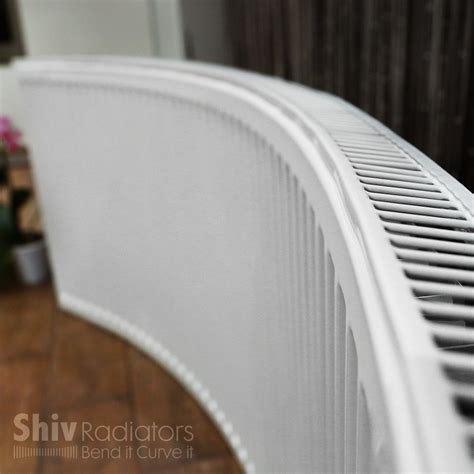 400mm X 2000mm Eco Rad Single Panel Convector Curved Radiator Shiv