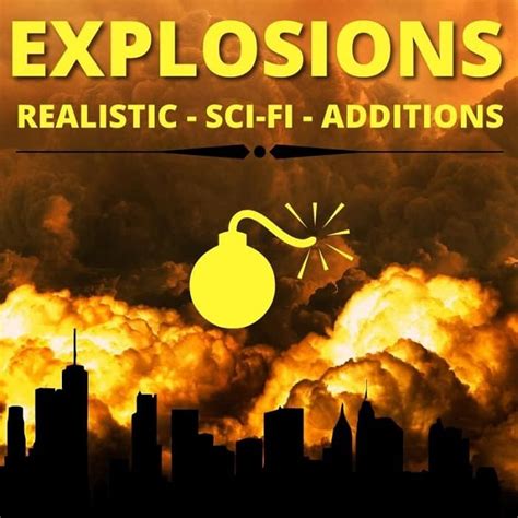bombs  explosions sound effects pack explosion sound effects