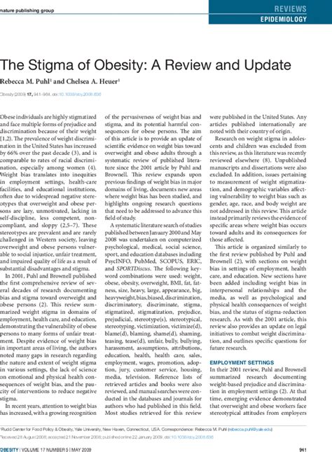 Obesity Wiley Online Library