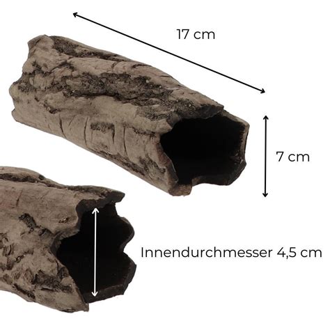 Aquarium Deko Ton Höhle Röhre Reptilien Ast Holz Ablaich Fisch Krebs