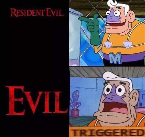 Mermaid Man Evil Meme