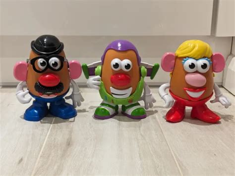 MR AND MRS Potato Head And Toy Story Buzz Spud Lightyear Bundle 22 00