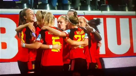 Jassina Blom Scores The Winning Goalllll 2 1 Belgium Vs Netherlands