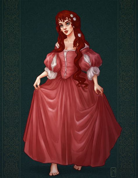 Artstation Historically Accurate Disney Princesses Margot Ceelen