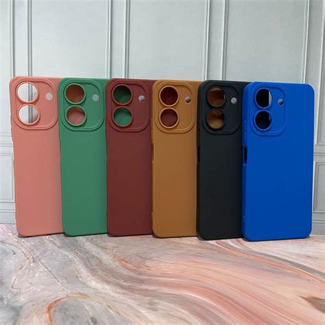 Jual Pro Camera SoftCase Full Cover Matte Edge Case Redmi 13 4G Redmi