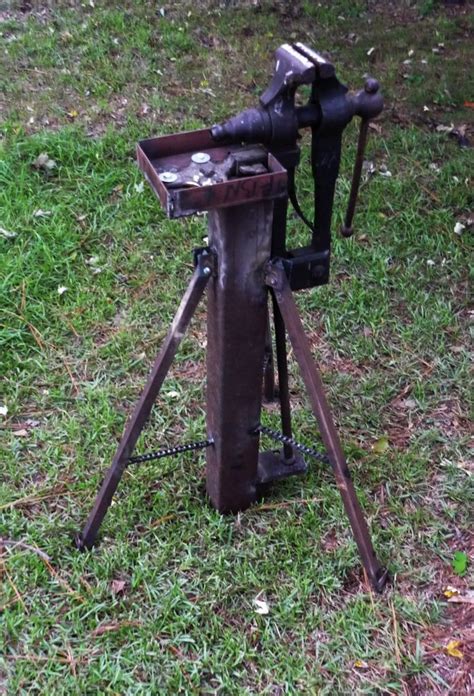 Leg Vice Stand Blacksmithing Vise Stand Vise