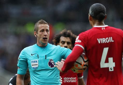 Liverpool S Van Dijk Charged By Fa Over Red Card Reaction