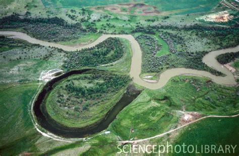 Oxbow Lake formation + Interlocking Spurs formation + Spit formation ...