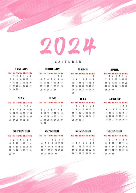 Kalender Pink Gerda Jsandye