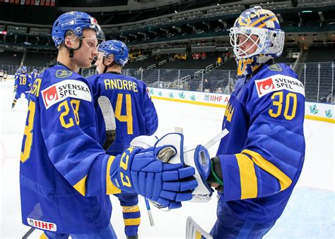 IIHF - Gallery: Sweden vs Germany - 2022 IIHF World Junior Championship