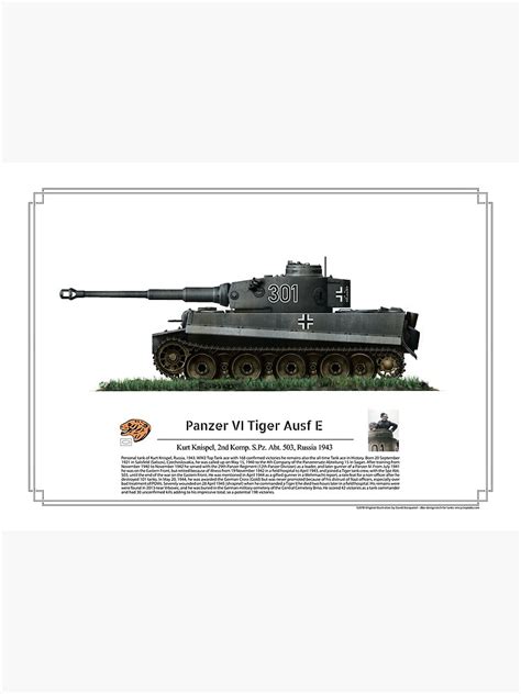 "Tiger I Ausf E - Tank Ace Kurt Knispel (Spz.Abt 503 Russia, 1943 ...