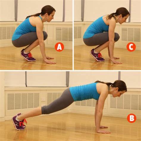 1 2 Burpee Exercise How To Workout Trainer By Skimble