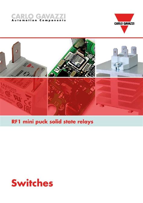 Solid State Releer Brosjyrer Carlo Gavazzi