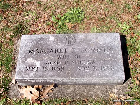 Margaret Ellen Sommer Shulda Find A Grave Memorial