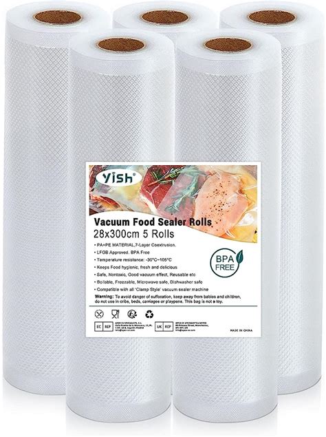 YISH Sac Sous Vide Alimentaire Rouleau Sous Vide Alimentaire Pour L