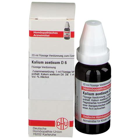 Kalium Aceticum D Diluizione Ml Erbofarma Farmaci Generici