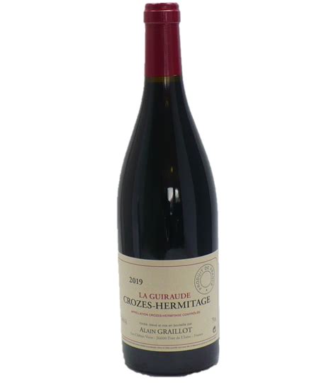 Domaine Alain Graillot Crozes Hermitage Rouge La Guiraude 2019