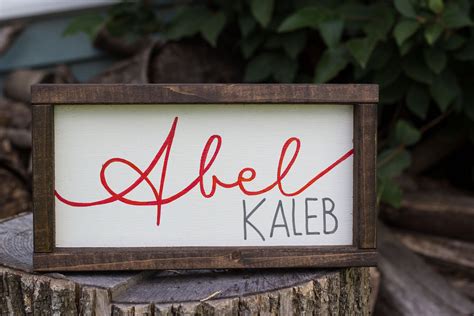 Personalized Name Sign Custom Name Sign Baby Name Nursery | Etsy