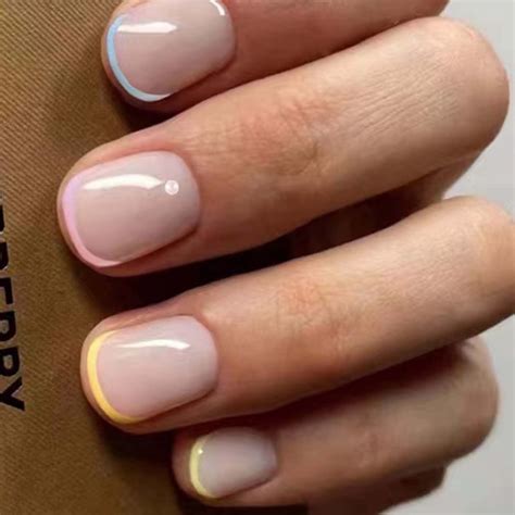 Acrylic Oval French Nails Ubicaciondepersonas Cdmx Gob Mx