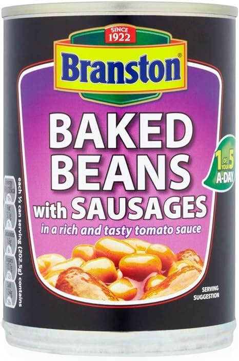 Branston Baked Beans With Sausages 405g Amazon Co Uk Grocery