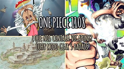 One Piece Qu Nos Contar Vegapunk Luffy Modo Gear Badass