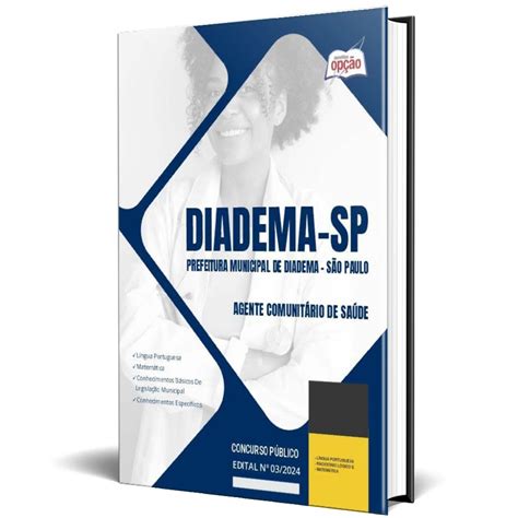 Apostila Prefeitura De Diadema Sp Agente Comunit Rio De Sa De