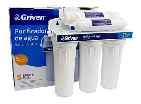 Filtro Purificador De Agua 5 Etapas Griven MercadoLibre