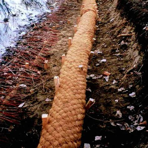 Coconut Coir Erosion Control Logs W Installation Guide