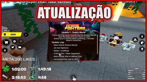 Atualizou E Eu Peguei Alguns Personagens E Novo Craft Anime Fighters