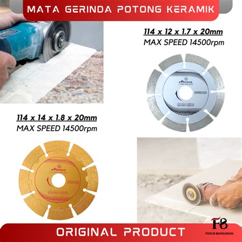 Jual Mata Gerinda POTONG KERAMIK 4 ATENZA Mata Batu Gerinda POTONG