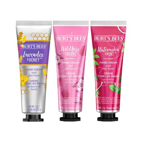 Burt S Bees Hand Cream Trio