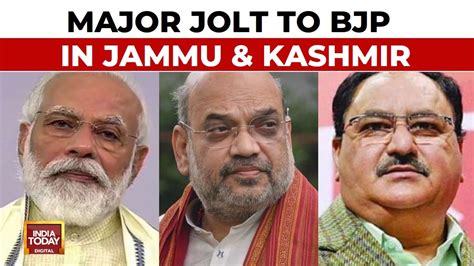 Trouble Mounts For BJP In Jammu Kashmir As 3 Netas Quit Over Ticket