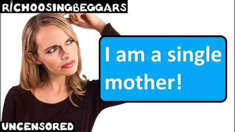 R Choosingbeggars Ep 172 I Am A SINGLE MOTHER YouTube