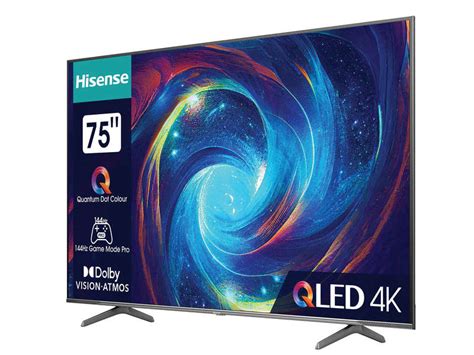 T L Viseur Cm Uhd K Qled Hisense E Kq Pro Conforama