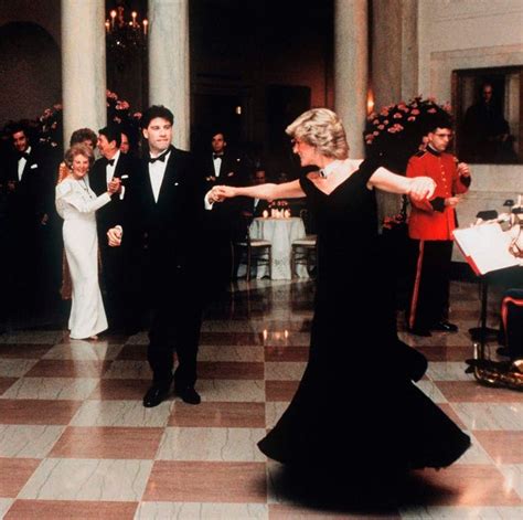 The Dress Princess Diana Wore to Dance with John Travolta Just Sold for ...