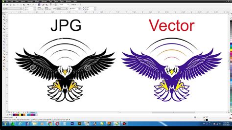 How To Trace Any Logo To Vector In Coreldraw Quick Convert A