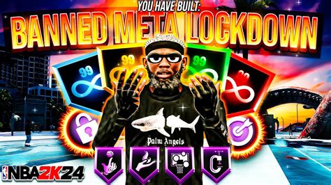 THIS BANNED BEST LOCKDOWN BUILD IS GAMEBREAKING IN NBA 2K24 BEST