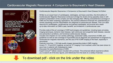 Cardiovascular Magnetic Resonance A Companion To Braunwalds Heart