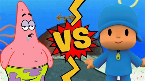 Mugen Battles Patrick Star Vs Pocoyo Spongebob Squarepants Vs