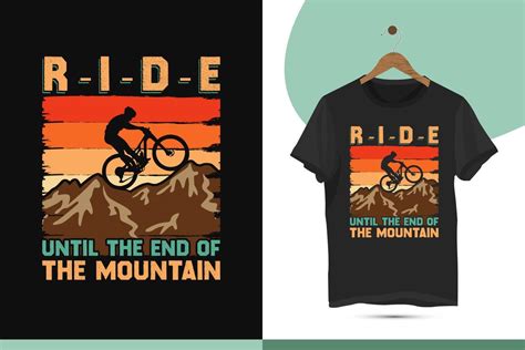 Vintage Retro Color Cycling T Shirt Design Template High Quality