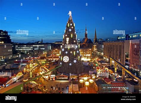 Dortmund Germany The Worlds Largest Christmas Tree On The Christmas